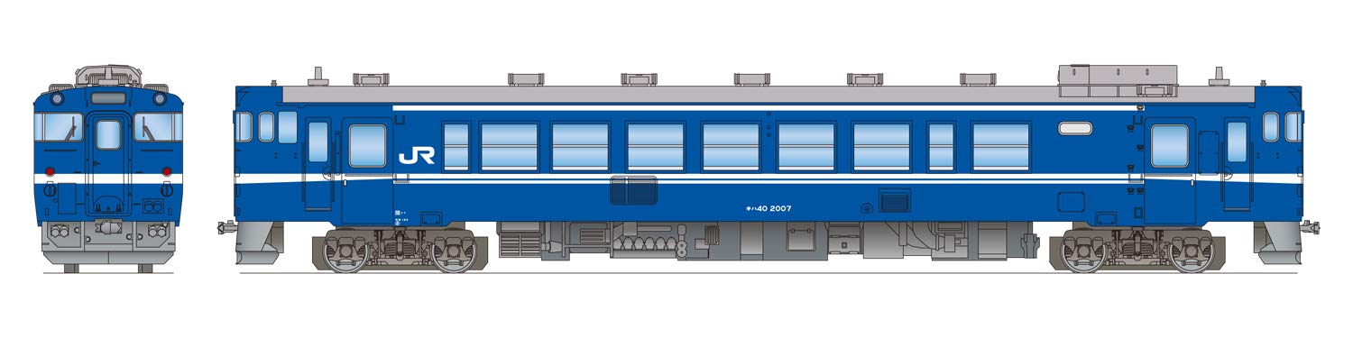 キハ40 動力車　Zゲージ 鉄道模型 Amazon | Zゲージ Zショーティー キハ40 広島色 ST009-2 鉄道